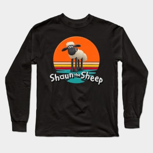 Classic Shaun Cartoon The Sheep TV Series Long Sleeve T-Shirt